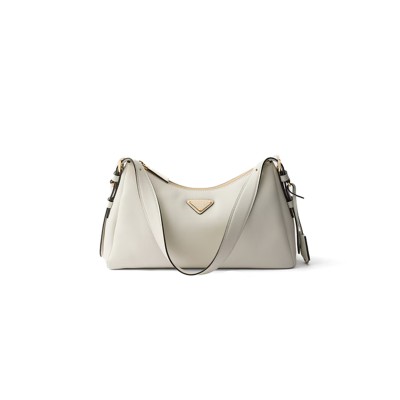 PRADA AIMÉE MEDIUM LEATHER SHOULDER BAG 1BC229 (31*18*10cm) 